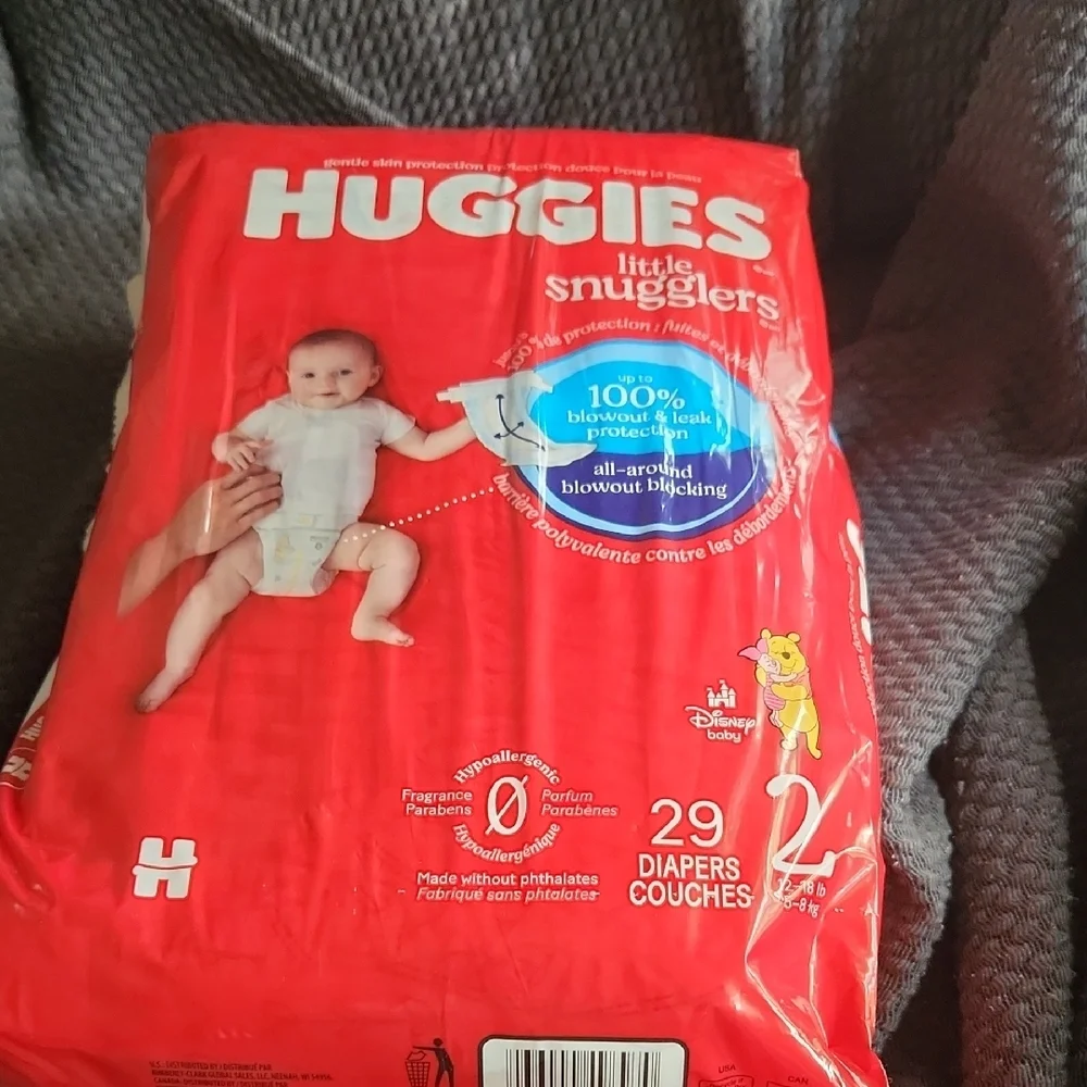 Huggies Little Snugglers Diaper Covers - Red